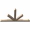 Ekena Millwork Saratoga Smooth Timber Gable Bracket, Douglas Fir, 60"W x 32"H x 3 1/2"D x 3 1/2"F, 13/12 Pitch GBW060X32X0404SAR00SDF - alternate 3